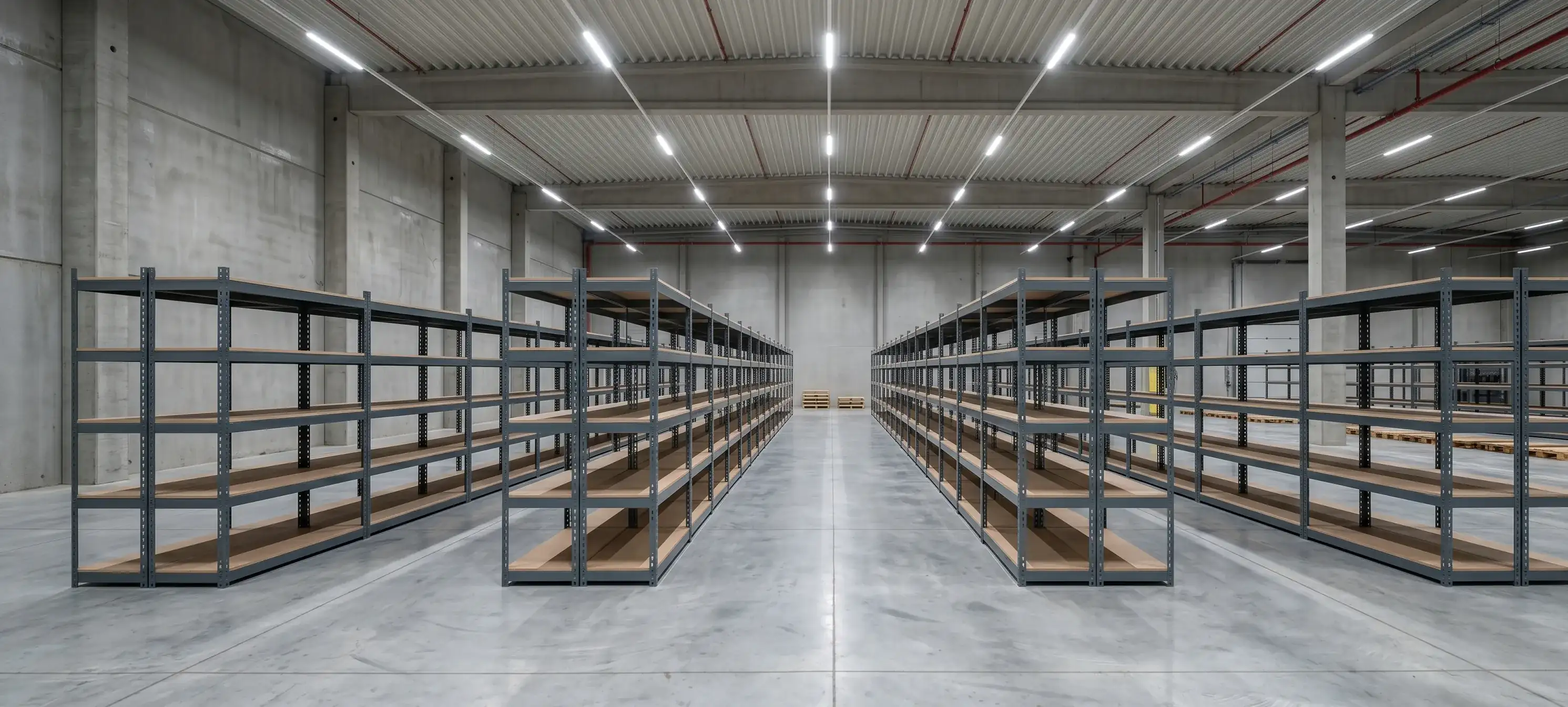 Bolt Free Shelving for retail